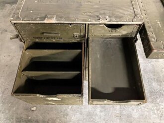 U.S. Army Field Desk Feldschreibtisch. Guter Zustand, wiegt etwa 40 Kilo. KEIN POSTVERSAND MÖGLICH