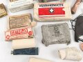 Grosses Konvolut Sanitätsmaterial, teils Wehrmacht, teils Zivil