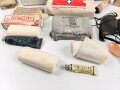 Grosses Konvolut Sanitätsmaterial, teils Wehrmacht, teils Zivil
