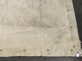 1.Weltkrieg, feldgraue Zeltbahn. Getragen, ungereinigt