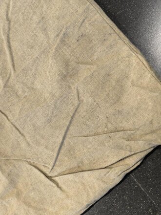 Reichswehr, Matratze zum Befüllen mit Stroh oder ähnlichen. Kastenstempel " H.U. und Reichswehradler" HU = Heeres Unterkunft. Guter Zustand, selten