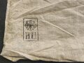 Reichswehr, Matratze zum Befüllen mit Stroh oder ähnlichen. Kastenstempel " H.U. und Reichswehradler" HU = Heeres Unterkunft. Guter Zustand, selten