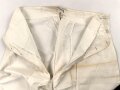 Weisse Unterhose für Mannschaften, vermutlich kaiserliche Marine. Ungestempelt, angeschmutzt