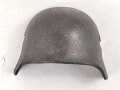 1.Weltkrieg  Stirnschutz für einen Stahlhelm. Gusseisen, keine Markierungen, "klingt" beim Anschlagen. Original ?