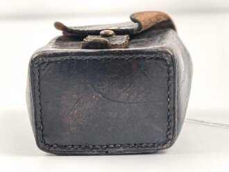 Patronentasche geschwärztes Leder mit...