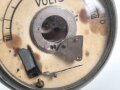 Voltmeter defekt, Alter und Herkunft unbekannt.