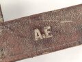 Portugal, Spatenleder vermutlich aus der Zeit des 1. Weltkrieg. Breite aussen gemessen etwa 28cm