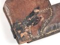 Portugal, Spatenleder vermutlich aus der Zeit des 1. Weltkrieg. Breite aussen gemessen etwa 28cm