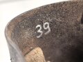 Einzelner Stiefel für Mannschaften der Wehrmacht. Ungereinigt, Sohlenlänge 27cm