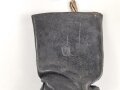 Einzelner Stiefel für Mannschaften der Wehrmacht. Ungereinigt, Sohlenlänge 27cm
