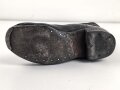 Einzelner Stiefel für Mannschaften der Wehrmacht. Ungereinigt, Sohlenlänge 27cm