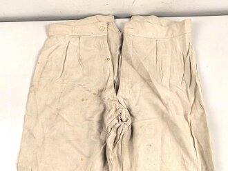 Lange, baumwollene Unterhose. Alter und Herkunft unbekannt