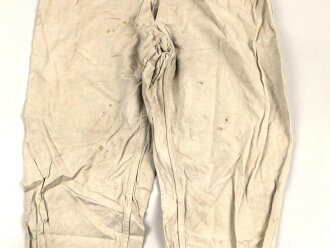 Lange, baumwollene Unterhose. Alter und Herkunft unbekannt