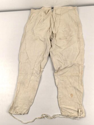 Lange, baumwollene Unterhose. Alter und Herkunft unbekannt