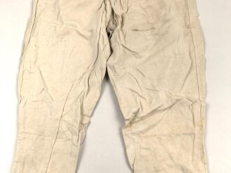 Lange, baumwollene Unterhose. Alter und Herkunft unbekannt
