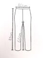 Lange, baumwollene Unterhose. Alter und Herkunft unbekannt