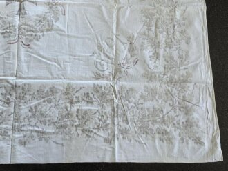 1.Weltkrieg, patriotisches Tischtuch, Maße etwa 160 x 140cm