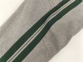 Steingraue Hose mit grünen Lampassen. Ich vermute Forst oder jagdlich . Keinerlei Stempelung, guter Zustand