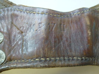 Kavallerie Überwurf für Satteltaschen, Kammerstück ohne erkennbaren Hersteller. Eines der seltenen Originalstücke