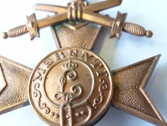 Bayrisches Militärverdienstkreuz 3.Klasse mit Schwertern an Einzelspange
