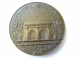 1.Weltkrieg, Bayern, Medaille Festung Lille 1916, Durchmesser 50mm, sehr guter Zustand