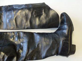 Kaiserreich, Paar Stiefel für Kürassiere, Sohlenlänge 28cm, getragenes Paar in gutem Zustand. Selten