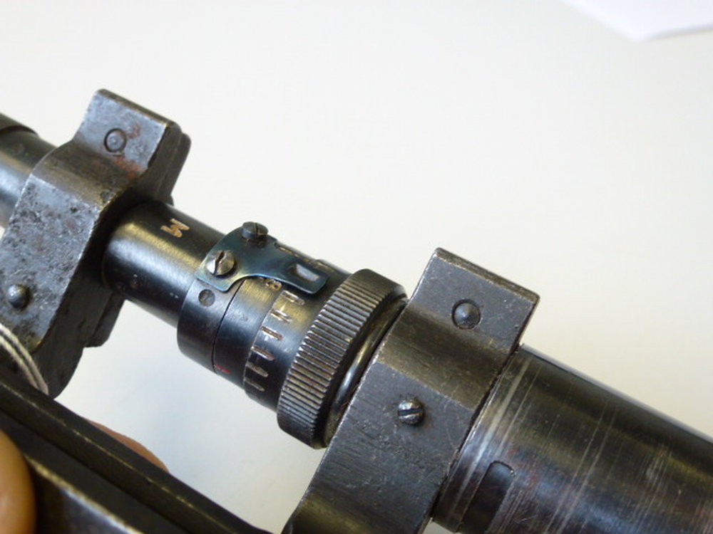 Zielfernrohr 41 mit Montage für K98 Wehrmacht. gute Optik, Faden