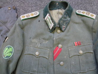 Uniform Wehrmacht Jäger, Jacke und Hose,...