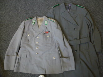 Bundeswehr, Uniformjacke und Mantel  70iger Jahre,...
