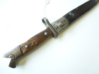 Bayrisches Seitengewehr M1871/84, so in der Weimarer Republik bei einer Polizeiformation getragen, sehr selten