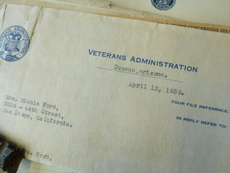 US Army WWI, soldiers grouping of personal items  from France, he was a member of  the Ambulance service. Nice, guaranteed original