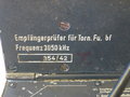 Empfängerprüfer für Torn.Fu.bf datiert 1942, Originallack, guter Zustand, Funktion nicht geprüft, selten