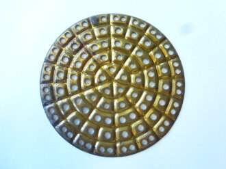 Sieb aus Gasmaskenfilter ,  Nachkriegsprodukt...