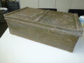 British 1941 dated metal box. Original paint, measurements 20 x 35 x 60cm