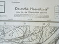 Deutsche Heereskarte Sinzheim, datiert 1942