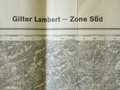 Sonderausgabe Karte Valence, Gitter Lambert - Zone Süd, datiert 1936