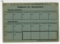 Reichsluftschutzbund Bescheinigung zur Sanitätstrupp Ausbildung, 1942