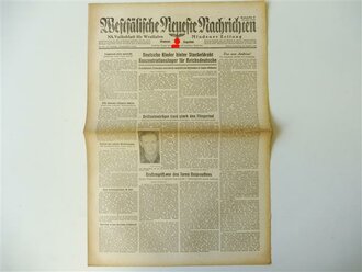 Mindener Zeitung vom 12.10.44, guter Zustand