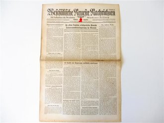 Mindener Zeitung vom 25.10.44, guter Zustand, Interessantes Stück Zeitgeschichte