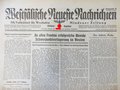 Mindener Zeitung vom 25.10.44, guter Zustand, Interessantes Stück Zeitgeschichte