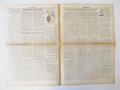 Mindener Zeitung vom 25.10.44, guter Zustand, Interessantes Stück Zeitgeschichte