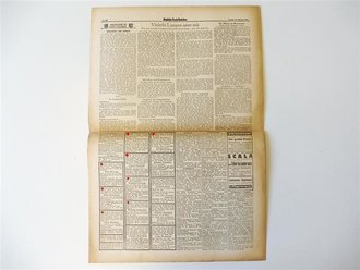 Mindener Zeitung vom 20.10.44, guter Zustand