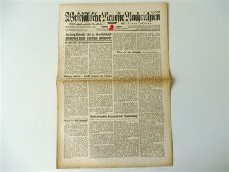 Mindener Zeitung vom 14/15.10.44