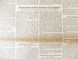 Mindener Zeitung vom 13.10.44