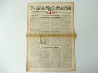 Mindener Zeitung vom 12.10.44