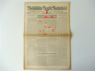 Mindener Zeitung vom 11.10.44