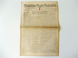 Mindener Zeitung vom 4.10.44,