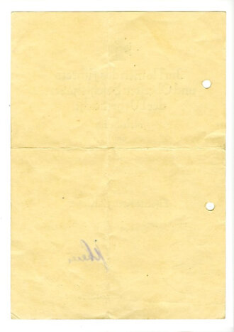 2  Verleihungsurkunden eines Angehörigen der 34....