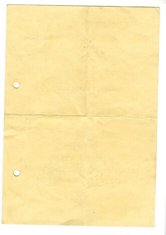 2  Verleihungsurkunden eines Angehörigen der 34. Inf. Div. , Original Unterschrift Generalmajor "Scherer" ( Cholm )