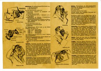 Gebrauchsanweisung Die Deutsche Volksgasmaske 40